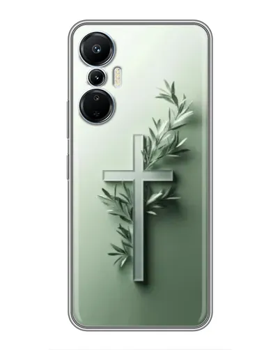 Чехол для Infinix Hot 20 (4G) с картинкой «Оливковая ветвь» Чехол для Infinix Hot 20 (4G) с картинкой «Оливковая ветвь»