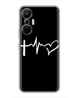 Чехол для Infinix Hot 20 (4G) с картинкой «Пульс веры»