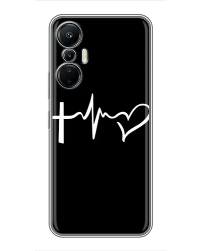 Чехол для Infinix Hot 20 (4G) с картинкой «Пульс веры» Чехол для Infinix Hot 20 (4G) с картинкой «Пульс веры»