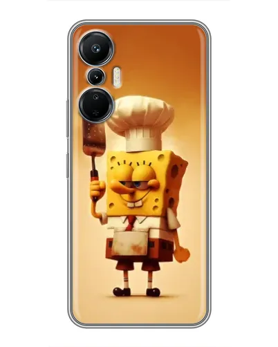 Чехол для Infinix Hot 20 (4G) с картинкой «Губка Боб повар» Чехол для Infinix Hot 20 (4G) с картинкой «Губка Боб повар»