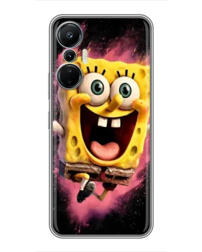 Чехол для Infinix Hot 20 (4G) с картинкой «Взрывной Спанч Боб» Чехол для Infinix Hot 20 (4G) с картинкой «Взрывной Спанч Боб»