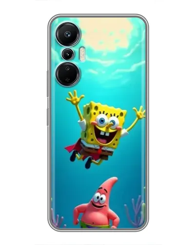 Чохол для Infinix Hot 20 (4G) з картинкою «Спанч Боб під водою» Чохол для Infinix Hot 20 (4G) з картинкою «Спанч Боб під водою»