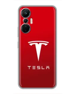 Чехол для Infinix Hot 20 (4G) с картинкой «Tesla Red Classic» Чехол для Infinix Hot 20 (4G) с картинкой «Tesla Red Classic»