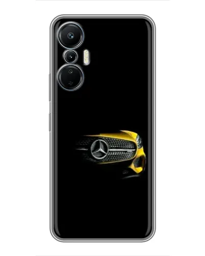 Чехол для Infinix Hot 20 (4G) с картинкой «Mercedes — ретро стиль»