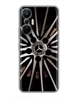Чехол для Infinix Hot 20 (4G) с картинкой «Диск Mercedes»