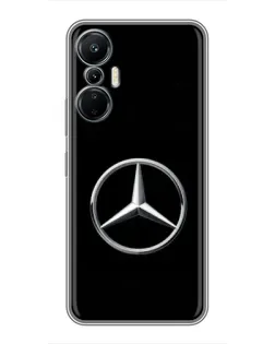 Чехол для Infinix Hot 20 (4G) с картинкой «Mercedes классический лого»