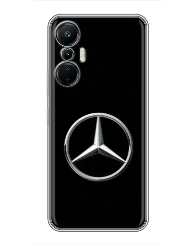 Чехол для Infinix Hot 20 (4G) с картинкой «Mercedes классический лого»