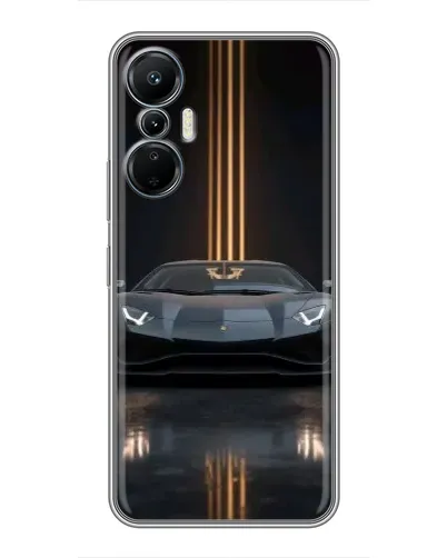 Чехол для Infinix Hot 20 (4G) с картинкой «Lamborghini золотые линии» Чехол для Infinix Hot 20 (4G) с картинкой «Lamborghini золотые линии»