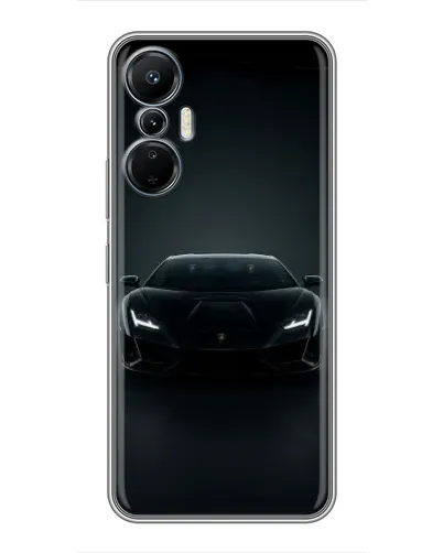 Чехол для Infinix Hot 20 (4G) с картинкой «Черный Lamborghini Aventador» Чехол для Infinix Hot 20 (4G) с картинкой «Черный Lamborghini Aventador»
