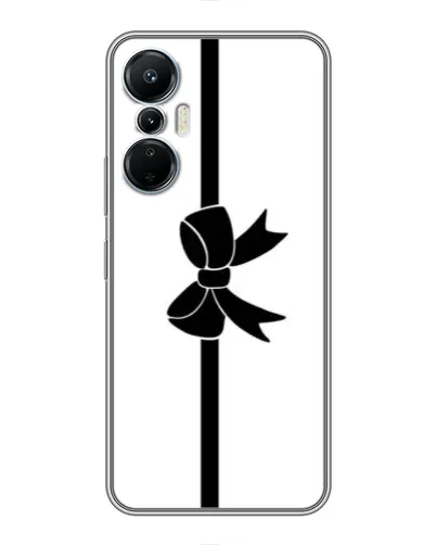 Чехол для Infinix Hot 20 (4G) с картинкой «Вертикальный бант»