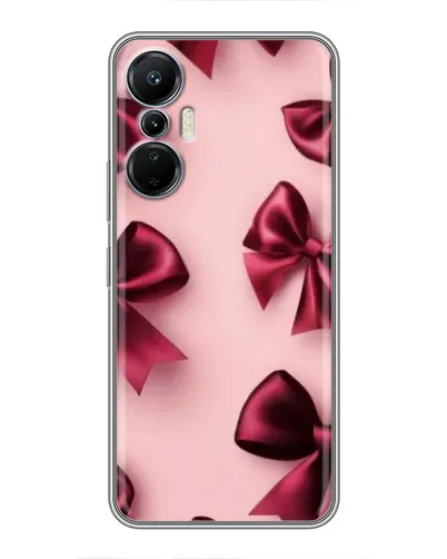 Чехол для Infinix Hot 20 (4G) с картинкой «Бордовый атлас»