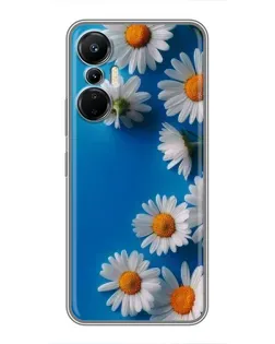 Чехол для Infinix Hot 20 (4G) с картинкой «Белоснежные маргаритки» Чехол для Infinix Hot 20 (4G) с картинкой «Белоснежные маргаритки»