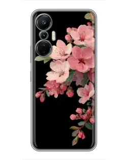 Чехол для Infinix Hot 20 (4G) с картинкой «Розовая ветка сакуры» Чехол для Infinix Hot 20 (4G) с картинкой «Розовая ветка сакуры»