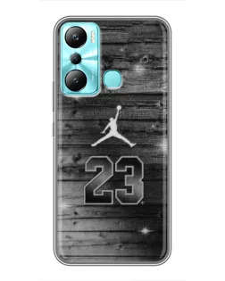 Чехол для Infinix Hot 20i (X665E) с картинкой «Jordan Carbon 23»