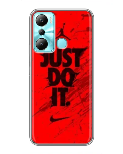 Чехол для Infinix Hot 20i (X665E) с картинкой «Nike Just Do It»