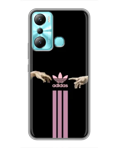 Чехол для Infinix Hot 20i (X665E) с картинкой «Adidas Hands»