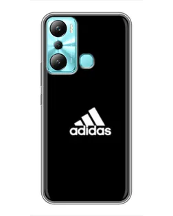 Чехол для Infinix Hot 20i (X665E) с картинкой «Adidas Red Style»