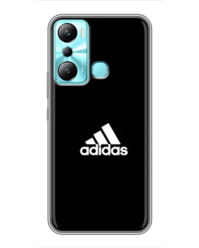 Чехол для Infinix Hot 20i (X665E) с картинкой «Adidas Red Style»