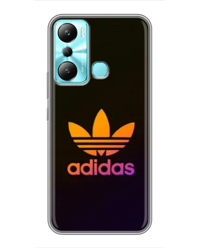 Чехол для Infinix Hot 20i (X665E) с картинкой «Градиент Adidas»