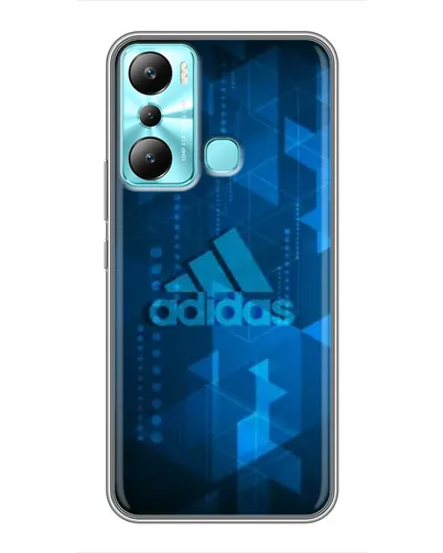 Чехол для Infinix Hot 20i (X665E) с картинкой «Adidas Sport Art»