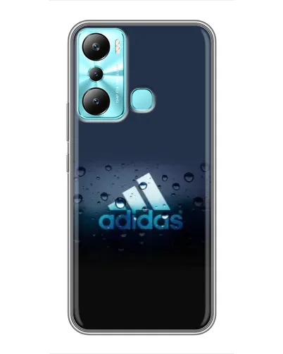 Чехол для Infinix Hot 20i (X665E) с картинкой «Adidas Water Drops»
