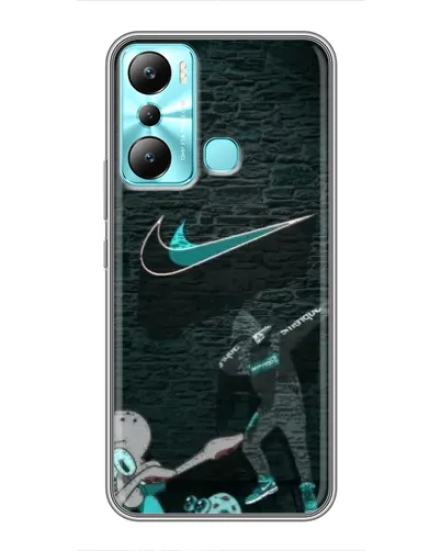 Чехол для Infinix Hot 20i (X665E) с картинкой «Спортивный арт Nike» Чехол для Infinix Hot 20i (X665E) с картинкой «Спортивный арт Nike»