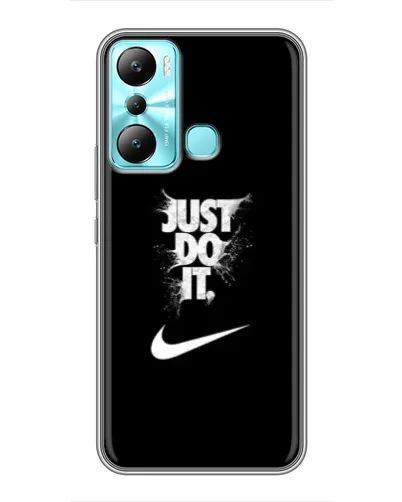 Чехол для Infinix Hot 20i (X665E) с картинкой «Текстовый принт Nike» Чехол для Infinix Hot 20i (X665E) с картинкой «Текстовый принт Nike»