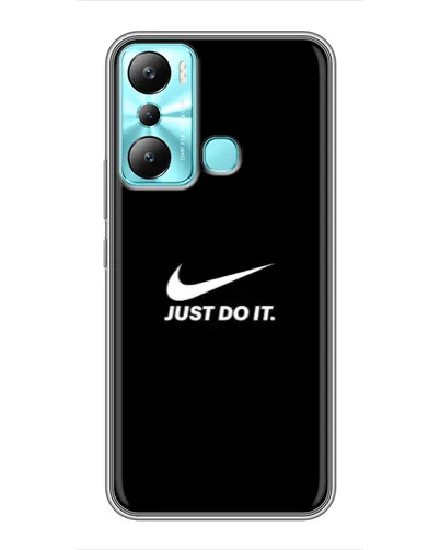 Чехол для Infinix Hot 20i (X665E) с картинкой «Минимализм от Nike» Чехол для Infinix Hot 20i (X665E) с картинкой «Минимализм от Nike»