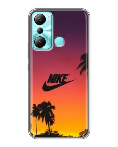 Чехол для Infinix Hot 20i (X665E) с картинкой «Nike на закате солнца» Чехол для Infinix Hot 20i (X665E) с картинкой «Nike на закате солнца»