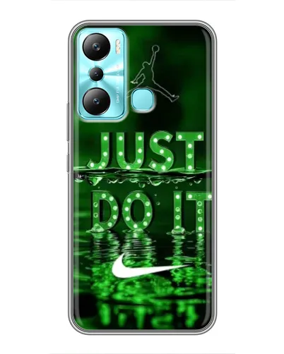Чехол для Infinix Hot 20i (X665E) с картинкой «Зеленый неоновый Nike» Чехол для Infinix Hot 20i (X665E) с картинкой «Зеленый неоновый Nike»