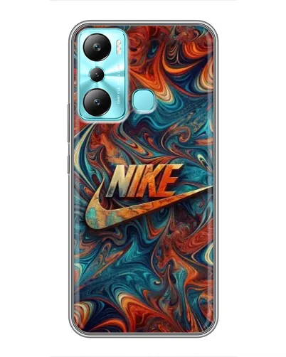 Чехол для Infinix Hot 20i (X665E) с картинкой «Nike в абстракции» Чехол для Infinix Hot 20i (X665E) с картинкой «Nike в абстракции»