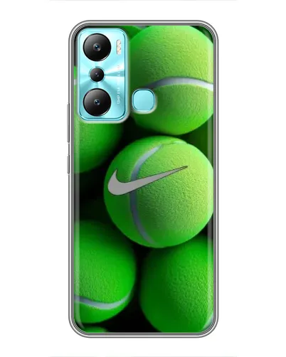Чехол для Infinix Hot 20i (X665E) с картинкой «Теннисные мячи Найк» Чехол для Infinix Hot 20i (X665E) с картинкой «Теннисные мячи Найк»