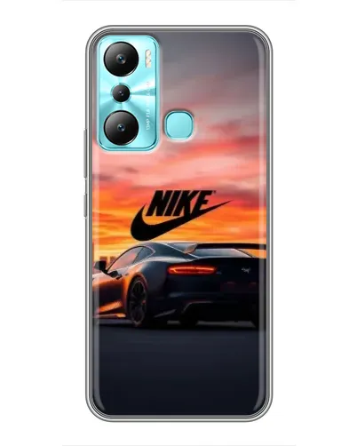 Чехол для Infinix Hot 20i (X665E) с картинкой «Nike и суперкар» Чехол для Infinix Hot 20i (X665E) с картинкой «Nike и суперкар»