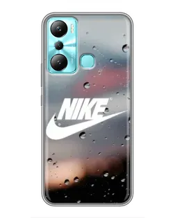 Чехол для Infinix Hot 20i (X665E) с картинкой «Nike в стиле ретро»
