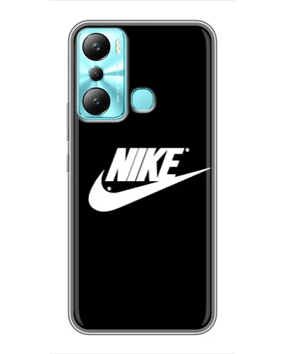 Чехол для Infinix Hot 20i (X665E) с картинкой «Мазки краски Nike» Чехол для Infinix Hot 20i (X665E) с картинкой «Мазки краски Nike»