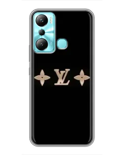 Чехол для Infinix Hot 20i (X665E) с картинкой «Louis Vuitton — минимализм»