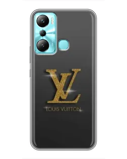 Чехол для Infinix Hot 20i (X665E) с картинкой «Градиент Louis Vuitton»