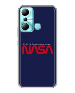 Чехол для Infinix Hot 20i (X665E) с картинкой «NASA — глубокий космос»