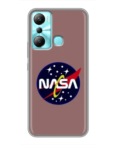 Чехол для Infinix Hot 20i (X665E) с картинкой «NASA — ретро космос» Чехол для Infinix Hot 20i (X665E) с картинкой «NASA — ретро космос»