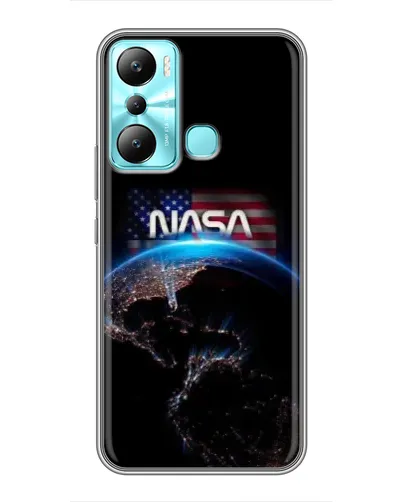 Чехол для Infinix Hot 20i (X665E) с картинкой «Земля из космоса NASA» Чехол для Infinix Hot 20i (X665E) с картинкой «Земля из космоса NASA»