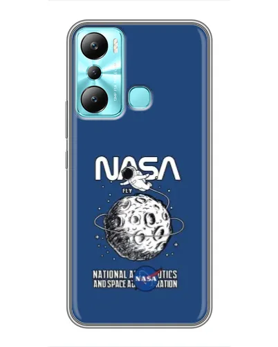 Чехол для Infinix Hot 20i (X665E) с картинкой «NASA — лунная миссия» Чехол для Infinix Hot 20i (X665E) с картинкой «NASA — лунная миссия»