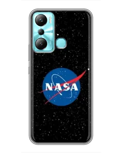 Чехол для Infinix Hot 20i (X665E) с картинкой «NASA — звездное небо»