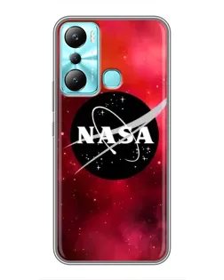 Чохол для Infinix Hot 20i (X665E) з картинкою «NASA — червона туманність»
