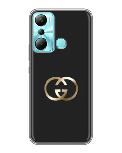 Чехол для Infinix Hot 20i (X665E) с картинкой «Минимализм Gucci»