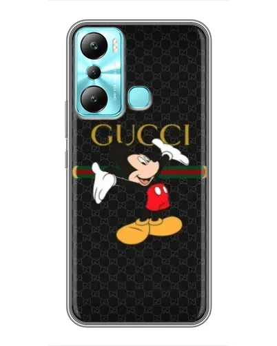 Чехол для Infinix Hot 20i (X665E) с картинкой «Микки Маус Gucci»