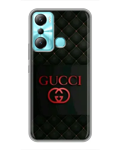 Чехол для Infinix Hot 20i (X665E) с картинкой «Gucci — стеганый черный»
