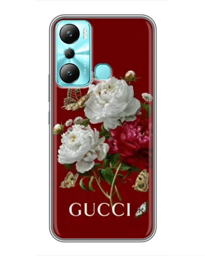 Чехол для Infinix Hot 20i (X665E) с картинкой «Gucci —  сад»