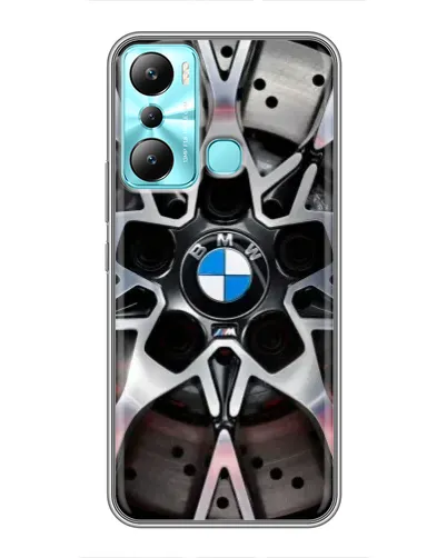 Чехол для Infinix Hot 20i (X665E) с картинкой «BMW — деталь диска»