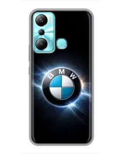 Чехол для Infinix Hot 20i (X665E) с картинкой «BMW — неоновое сияние» Чехол для Infinix Hot 20i (X665E) с картинкой «BMW — неоновое сияние»