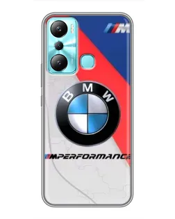 Чехол для Infinix Hot 20i (X665E) с картинкой «BMW Performance стиль» Чехол для Infinix Hot 20i (X665E) с картинкой «BMW Performance стиль»